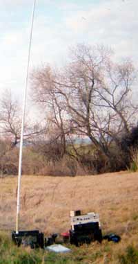 48 foot vertical deployed at Wide Awake Ranch
