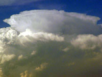 Close-up of storm
