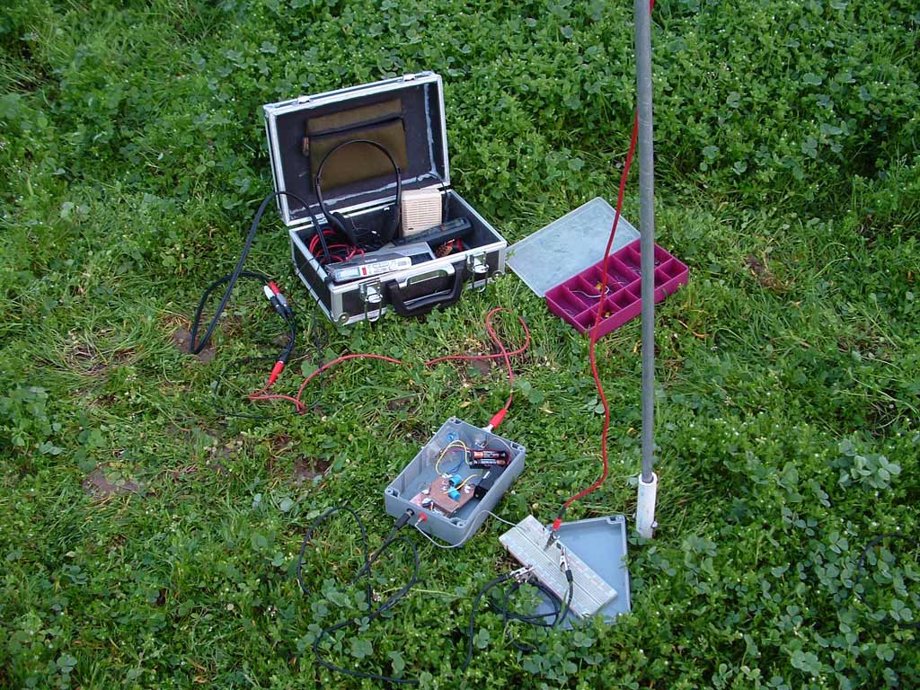 VLF receiver test site